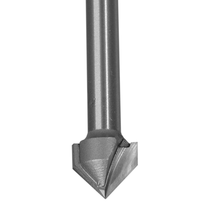 V-Groove Bits For Decorative Vee Grooves And Chamfering For Sign and lettering